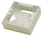 Puszka instalacyjna do serii IMPRESJA pojedyncza - kolor ecru