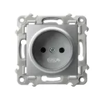 SZAFIR Gniazdo pojedyncze - kolor srebro