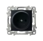 SZAFIR Gniazdo pojedyncze - kolor czarny matowy