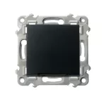 SZAFIR Łącznik kontrolny z podświetleniem niebieskim - kolor czarny matowy