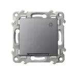 SZAFIR Łącznik zwierny "światło" z podświetleniem niebieskim - kolor szary mat