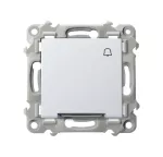 SZAFIR Łącznik zwierny "dzwonek" z podświetleniem białym - kolor biały