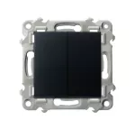 SZAFIR Łącznik schodowy + jednobiegunowy - kolor czarny matowy