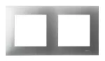 SZAFIR Ramka podwójna - kolor srebro