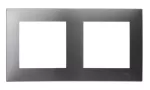 SZAFIR Ramka podwójna - kolor szary mat