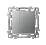 SZAFIR Łącznik potrójny - kolor srebro