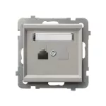 SONATA Gniazdo telefoniczne pojedyncze - kolor kaszmir