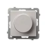 SONATA Ściemniacz przyciskowo-obrotowy przystosowany do obciążenia żarowego i halogenowego - kolor kaszmir