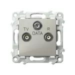 SZAFIR Gniazdo RTV-DATA - kolor kaszmirowy beż