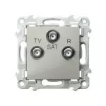 SZAFIR Gniazdo RTV-SAT przelotowe - kolor kaszmirowy beż