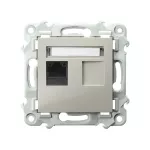 SZAFIR Gniazdo komputerowe pojedyncze, kat. 5e MMC - kolor kaszmirowy beż