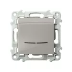 SZAFIR Łącznik hotelowy z podświetleniem pomarańczowym - kolor kaszmirowy beż