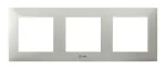 SZAFIR Ramka potrójna do łączników IP-44 - kolor kaszmirowy beż