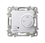 SZAFIR Regulator temperatury z czujnikiem podpodłogowym - kolor biały