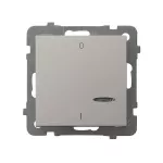 AS Łącznik dwubiegunowy z podświetleniem niebieskim - kolor kaszmir