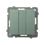 AS Łącznik potrójny - kolor zielony mat
