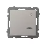 AS Łącznik zwierny "światło" z podświetleniem niebieskim - kolor kaszmir