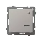 AS Łącznik zwierny "dzwonek" z podświetleniem niebieskim - kolor kaszmir