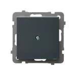 SONATA Zaślepka - kolor szary grafit