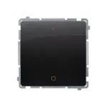 Simon Basic WMUL-020xxx-Y011 Łącznik dwubiegunowy (moduł) 10AX, 250V~, szybkozłącza; czarny