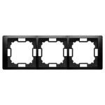 Simon Basic Neos WMYZ-04320N-Z013 Ramka 3-krotna NEOS – uniwersalna poziom i pion; czarny