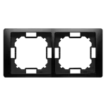 Simon Basic Neos WMYZ-04220N-Z013 Ramka 2-krotna NEOS – uniwersalna poziom i pion; czarny
