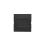 Simon 54 WMDZ-611xxx-049 Zaślepka ramki bez mostka - mocowanie tylko na zatrzask do ramki. Do modułów wewnętrznych w ramkach wielokrotnych; czarny