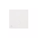 Simon 55 WMDL-K011Lx-AB111 Klawisz pojedynczy z oczkiem do: SW1M, SW6M, SW7M, SP1M; Antybakteryjny; Biały mat