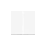 Simon 55 WMDL-K015xx-111 Klawisz podwójny do: SW5M, SP2M; Biały mat