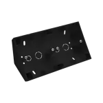 Simon 55 WMTP-NR2xxxxx-149 Puszka natynkowa narożna 2-krotna do ramek LINE/DUO; Czarny mat