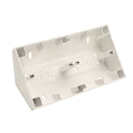 Simon 54 Premium WMDZ-302xxR-041 Puszka natynkowa narożna 2-krotna do ramek PREMIUM; kremowy