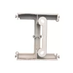 WMYZ-22xHxx-H012 Puszka natynkowa głęboka (40mm) - element rozszerzający do puszki PSC do ramek wielokrotnych; satynowy