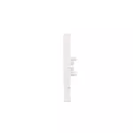 Simon 55 WMDL-K0x5xx-111 Klawisz podwójny do łącznika i przycisku roletowego podwójnego: SZP2M, SZW2M; Biały mat