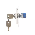 Simon 55 WMDL-0K014x-111 Łącznik na kluczyk chwilowy – przycisk (moduł) 2 pozycyjny „0-I” styk N/O, 5 A, 250 V~; Biały mat