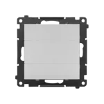 Simon 55 WMDZ-711X11-114 Zaślepka ramki (moduł). Mocowanie za pomocą łapek lub wkrętów; Jasnoszary mat