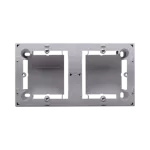 WMYZ-202xxx-J012 Puszka natynkowa płytka (31mm) podwójna; stal inox