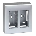 Simon Connect TSC-51000002-033 Obudowa natynkowa S500 2-modułowa, 4x K45; kompletna; aluminium