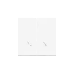 Simon 55 WMDL-K8x4xx-111 Klawisz podwójny z piktogramami "schody" do: SW6/2WM; Biały mat