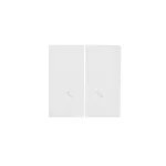 Simon 55 WMDL-K8x4xx-111 Klawisz podwójny z piktogramami "schody" do: SW6/2WM; Biały mat