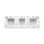 WMYZ-203xxx-1012 Puszka natynkowa płytka (31mm) potrójna; biały