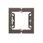 Simon 54 Premium WMDZ-22xCxx-046 Puszka natynkowa pojedyncza, składana do ramek Simon 54 PREMIUM. Głębokość 40 mm (1 szt. DSC/.. = 2 elementy); brąz mat