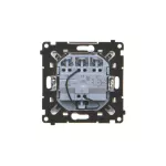 Simon 55 WMDL-031xx5-143 Przycisk potrójny z podświetleniem LED (moduł) 10 AX, 250 V~, szybkozłącza; Aluminium mat