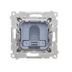 Simon 55 WMDB-0B2xxx-114 Wyjście kablowe (moduł). Dopuszczalna średnica przyłączanego przewodu: 6,2-14,5 mm; Jasnoszary mat