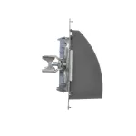 Simon 55 WMDB-0B2xxx-116 Wyjście kablowe (moduł). Dopuszczalna średnica przyłączanego przewodu: 6,2-14,5 mm; Grafitowy mat