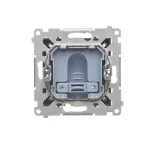 Simon 55 WMDB-0B2xxx-149 Wyjście kablowe (moduł). Dopuszczalna średnica przyłączanego przewodu: 6,2-14,5 mm; Czarny mat