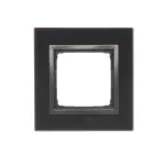 Simon 54 Nature WMDZ-0110xS-073 Ramka 1-krotna Nature-Szkło, ZASTYGŁA LAWA, IP20/IP44 (IP44-należy zastosować uszczelkę ramki DUN1)