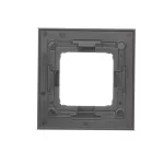 Simon 54 Nature WMDZ-0110xS-073 Ramka 1-krotna Nature-Szkło, ZASTYGŁA LAWA, IP20/IP44 (IP44-należy zastosować uszczelkę ramki DUN1)