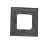 Simon 54 Nature WMDZ-0110xS-084 Ramka 1-krotna Nature-Drewno, SREBRNE WENGE, IP20/IP44 (IP44-należy zastosować uszczelkę ramki DUN1)