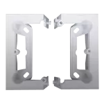 Simon 54 Premium WMDZ-22xCxx-043 Puszka natynkowa pojedyncza, składana do ramek Simon 54 PREMIUM. Głębokość 40 mm (1 szt. DSC/.. = 2 elementy); srebrny mat