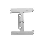 Simon 54 Premium WMDZ-22xHxx-043 Puszka natynkowa – element rozszerzający puszkę pojedynczą składaną DSC do ramek wielokrotnych. Głębokość 40 mm; srebrny mat